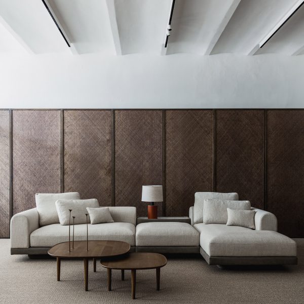 Aqueduct modular sofa by Poiat