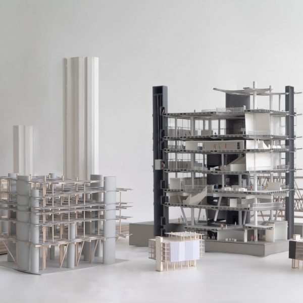 architecture models by students at the university of hong kong