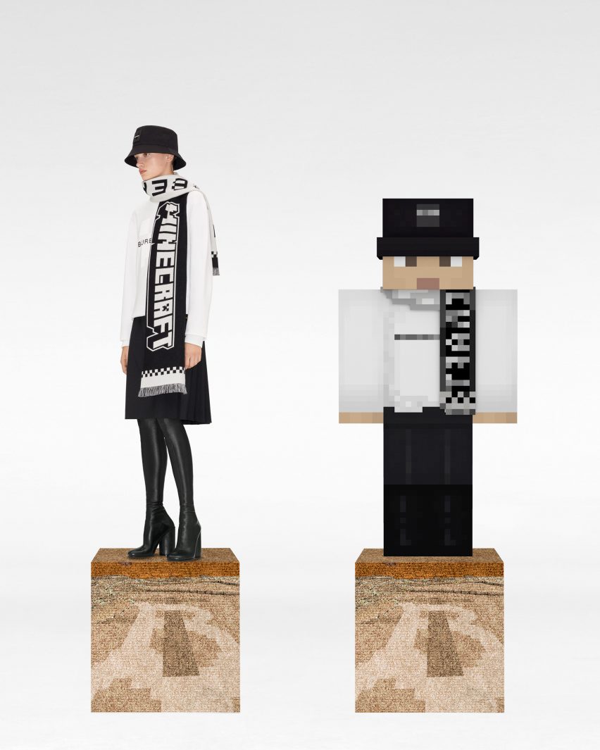 Burberry x Minecraft collection