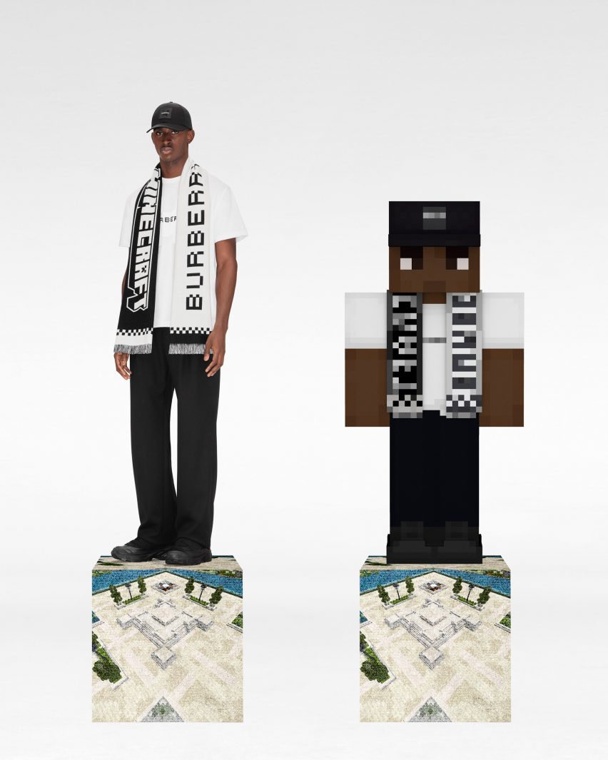 Burberry x Minecraft collection