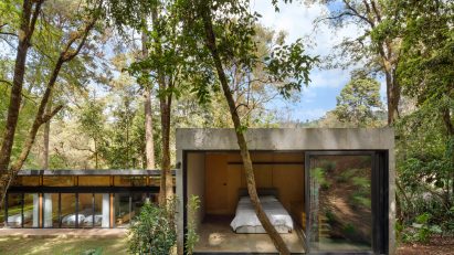 Laminated timber home valle de bravo