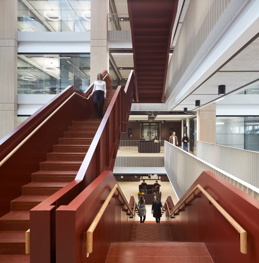Interior of Sunderland's City Hall by FaulknerBrowns