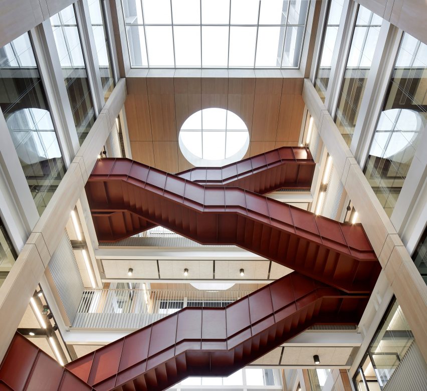 Interior of Sunderland's City Hall by FaulknerBrowns