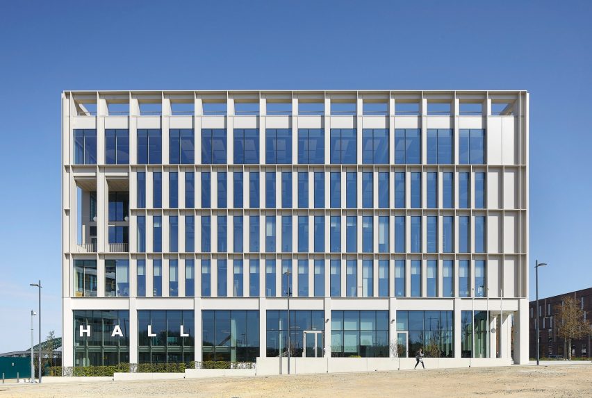 Exterior of Sunderland's City Hall by FaulknerBrowns