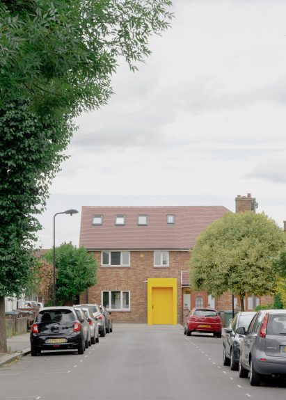 Front facade of CLT House in London