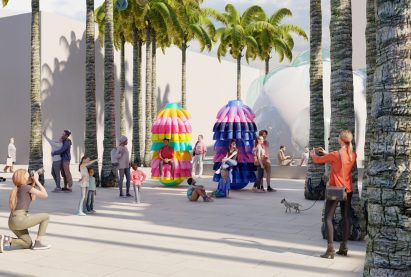 Germane Barnes installation Miami Design District