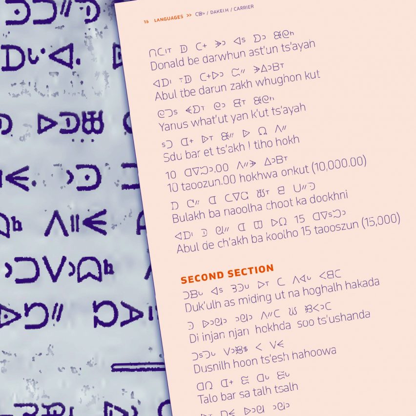 Typotheque North American Syllabics by Typotheque