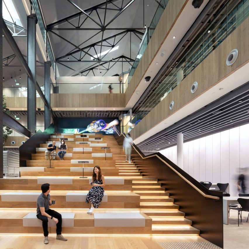 Dyson Global HQ, St James Power Station by M Moser Associates