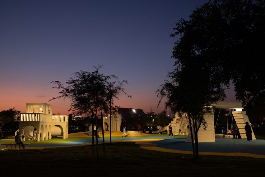 Overview of Doha Modern Playground