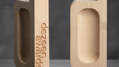 Dezeen Awards trophy
