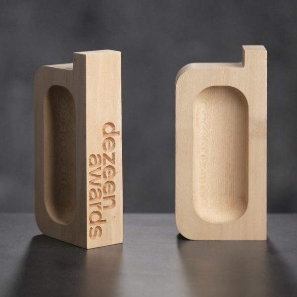 Dezeen Awards trophy