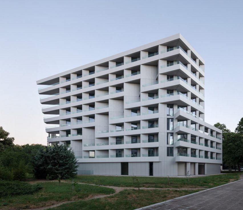 Exterior of Eos by Starh in Bulgaria