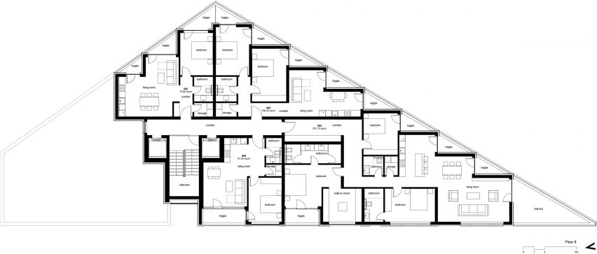 Floor plan of Eos by Starh in Bulgaria