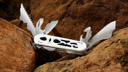 Swiss Army knife designed by Off-White and Post Archive Faction