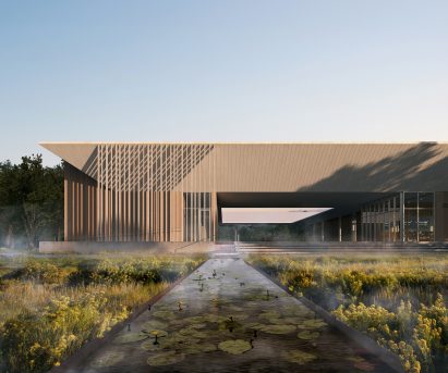Burden Center Louisiana renderings