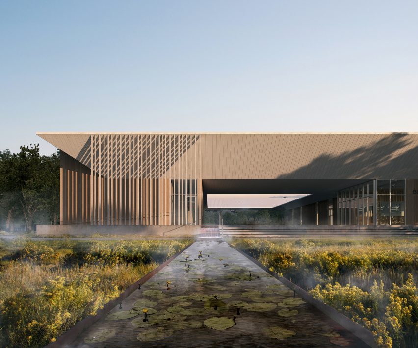 Burden Center Louisiana renderings