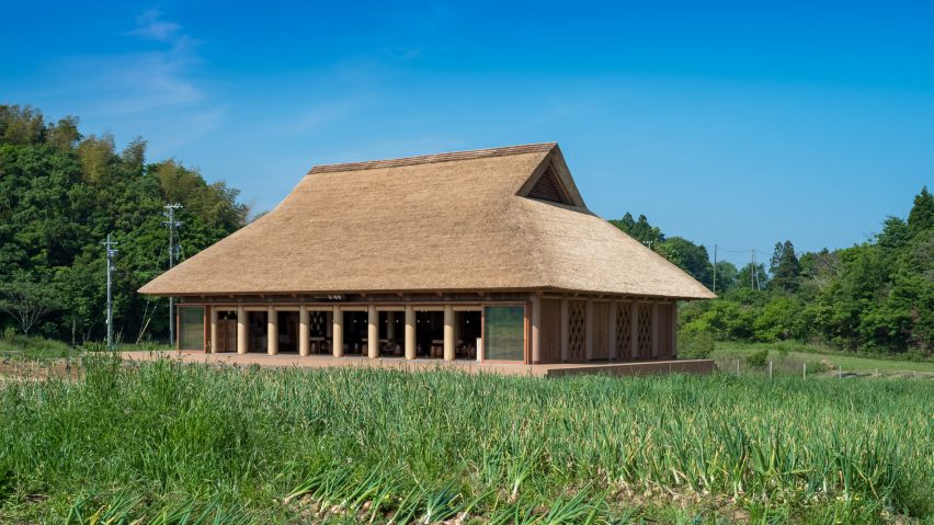 Exterior of the Farmer's Restaurant on Awaji Island