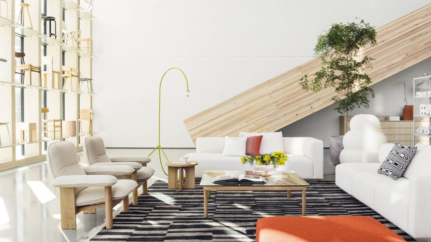 Finnish Design Shop logistics centre showroom in Turku