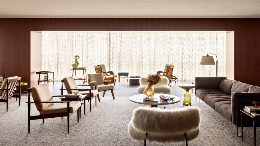 Living room in Flat#6 by Studio MK27