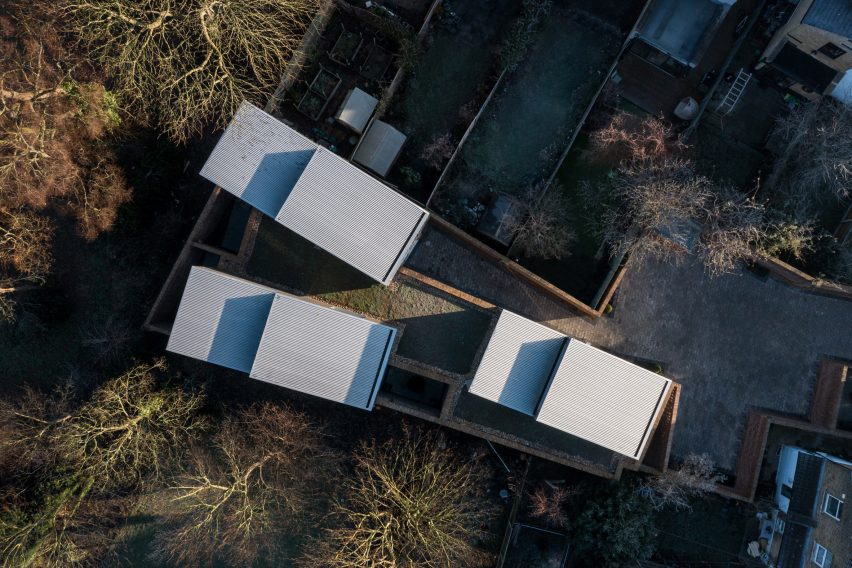 Forest Houses in London by Dallas Pierce Quintero