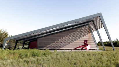 Architect Norman Foster has designed the Foster Retreat in Martha's Vineyard