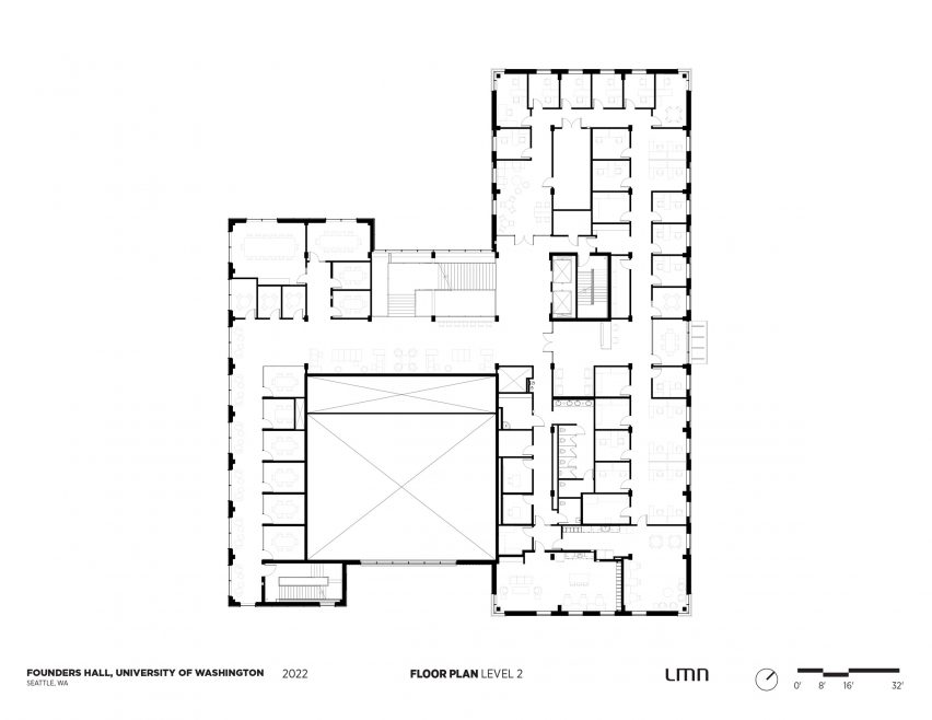 Founders Hall University of Washington mass timber plans