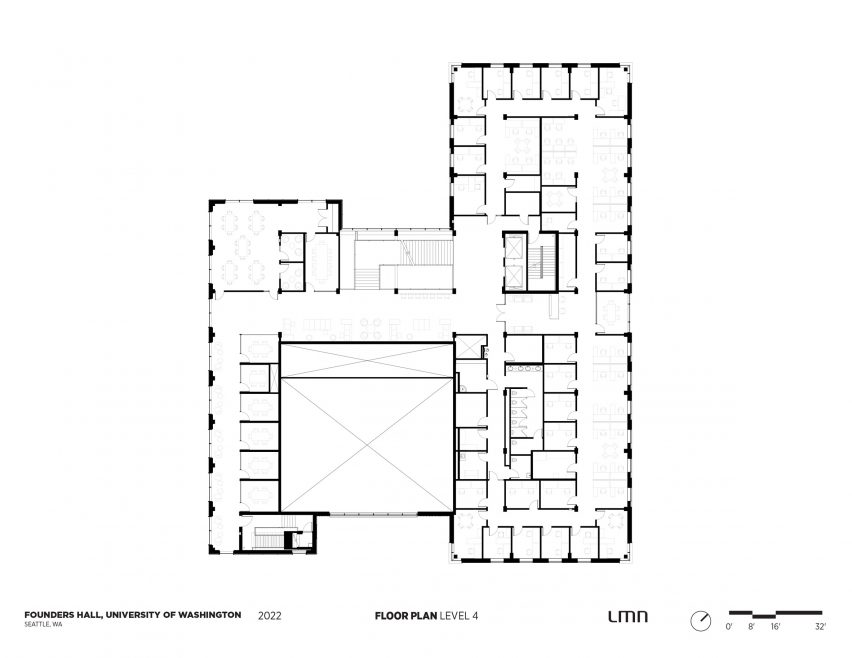 Founders Hall University of Washington mass timber plans