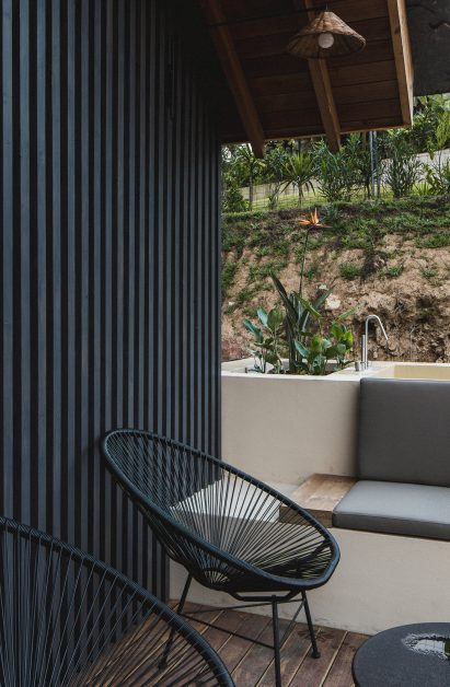 Roof terrace of Granary House guesthouse by MIMA Housing