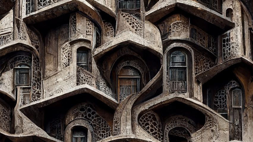 Midjourney architecture art by Hassan Ragab