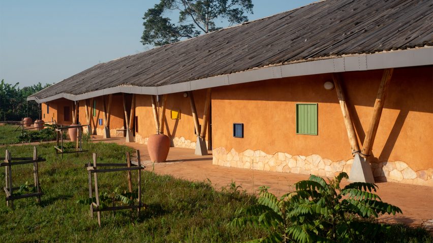 Exterior of the Mustardseed Junior School in Uganda by Localworks