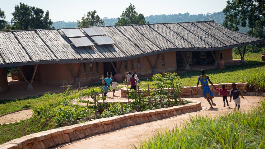 Exterior of the Mustardseed Junior School in Uganda by Localworks