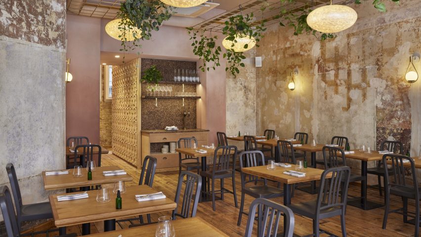 Interior of Apricity restaurant by Object Space Place