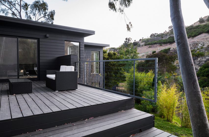 An external terrace around Highway House