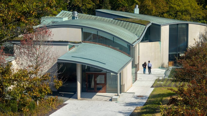Steven Holl Architects designs asymmetric Princeton institute building with curved ceilings