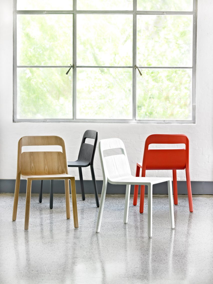 Hollywood chairs in front of window