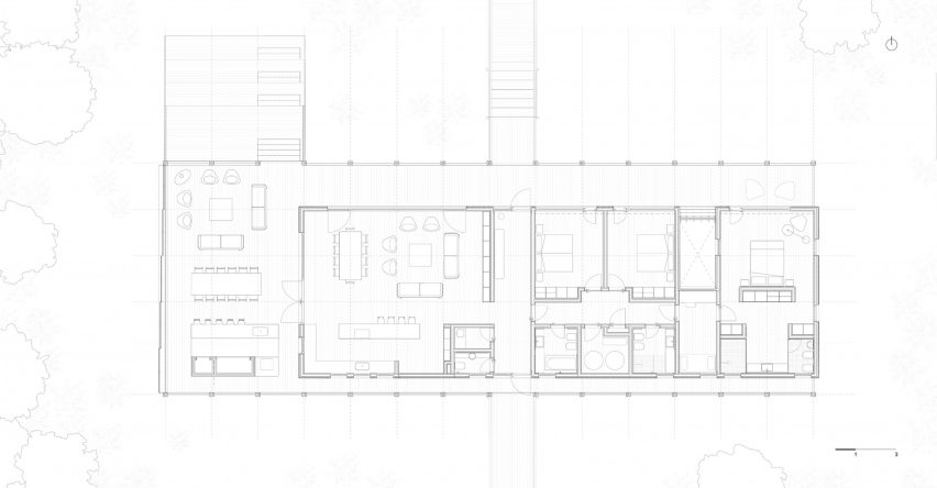 Plans for House in the Delta by MAPA