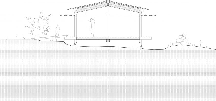 Section of House Tjurpannan by HelgessonGonzaga