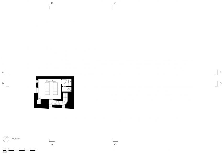 Second floor plan of Hundred Acre Wood by Denizen Works