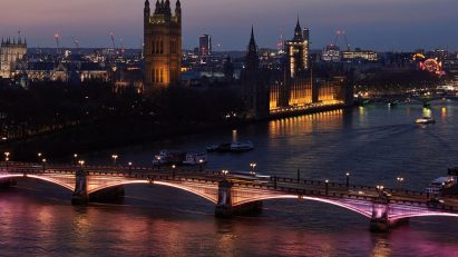 Illuminated River light installation