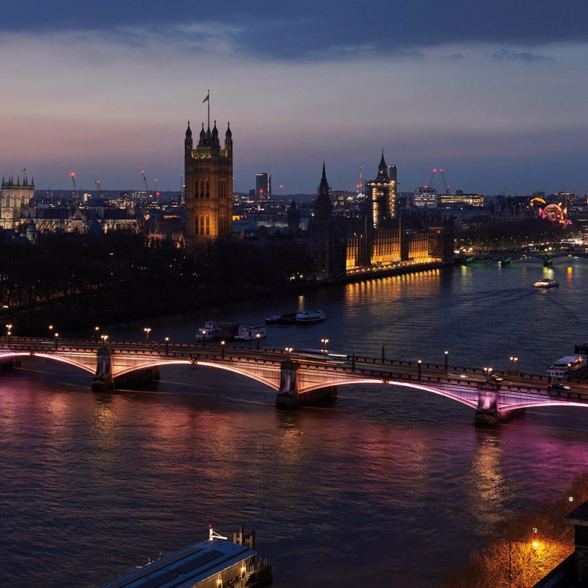 Illuminated River light installation