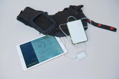 Wearable Ivvy IV drip by Charlotte Blancke