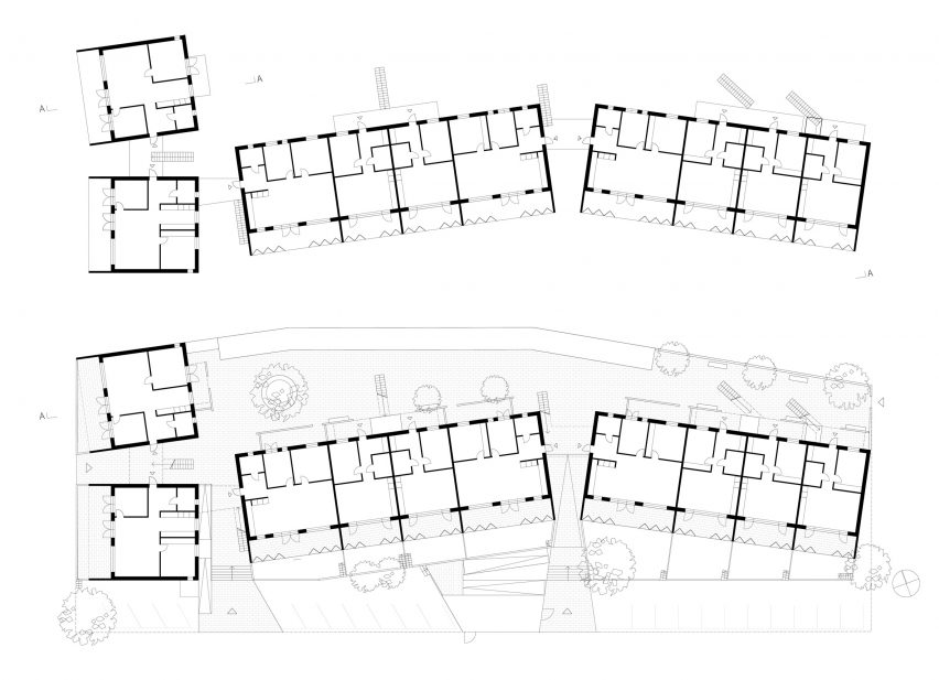 Plan drawing of Hygrometern