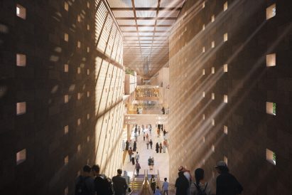 Interior of King Salman International Airport by Foster + Partners