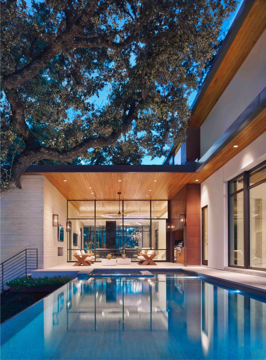 Larue architects cliffside house