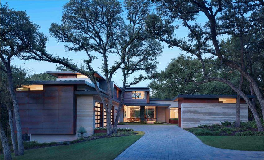 Larue architects cliffside house