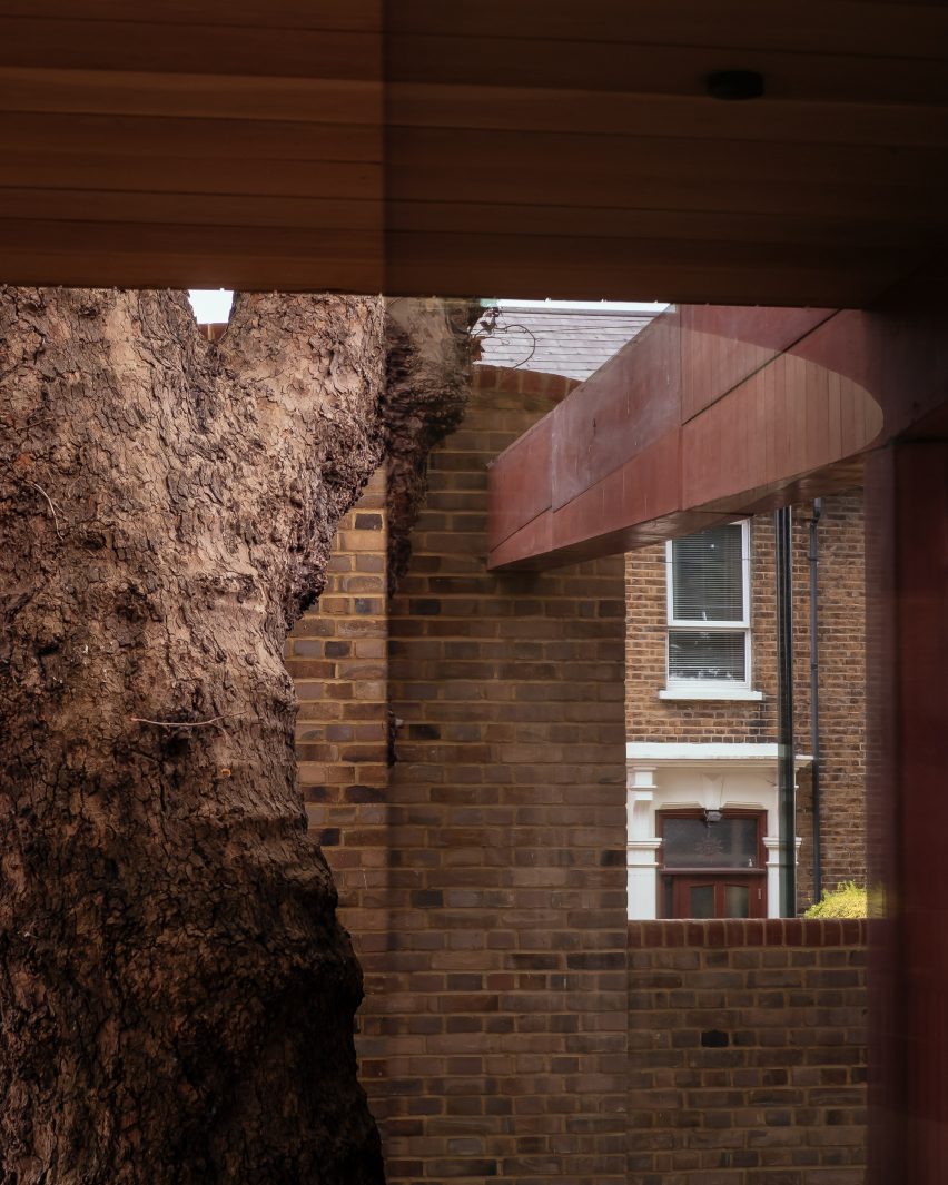 Exterior of Lea Bridge Library by Studio Weave
