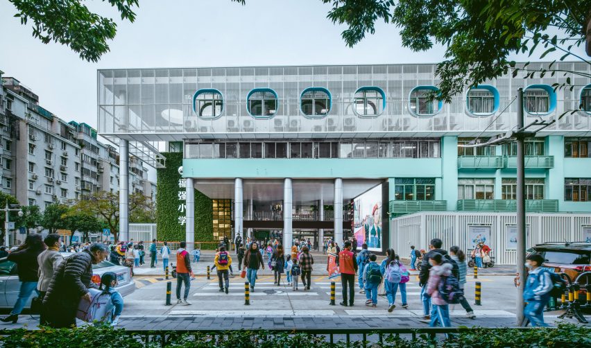 Fuqiang Elementary School by People's Architecture Office