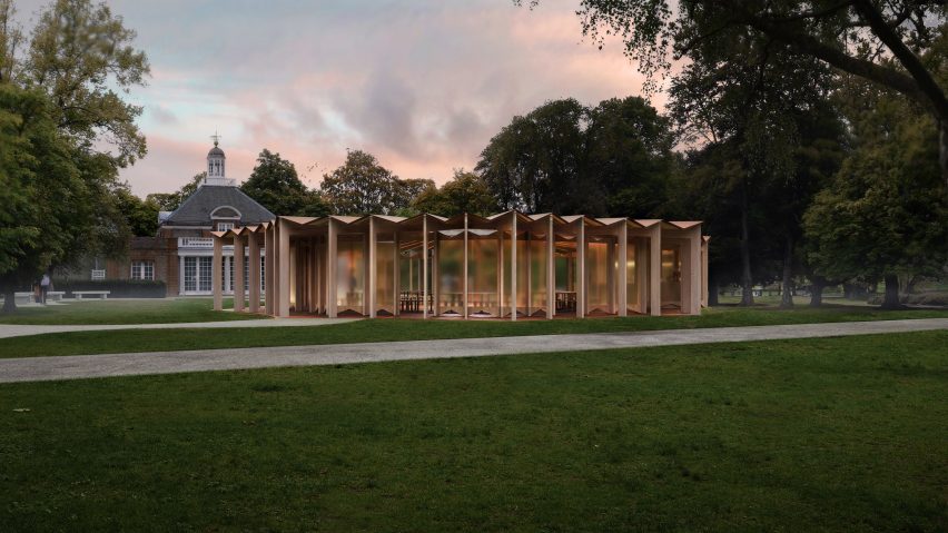2023 Serpentine Pavilion by Lina Ghotmeh 