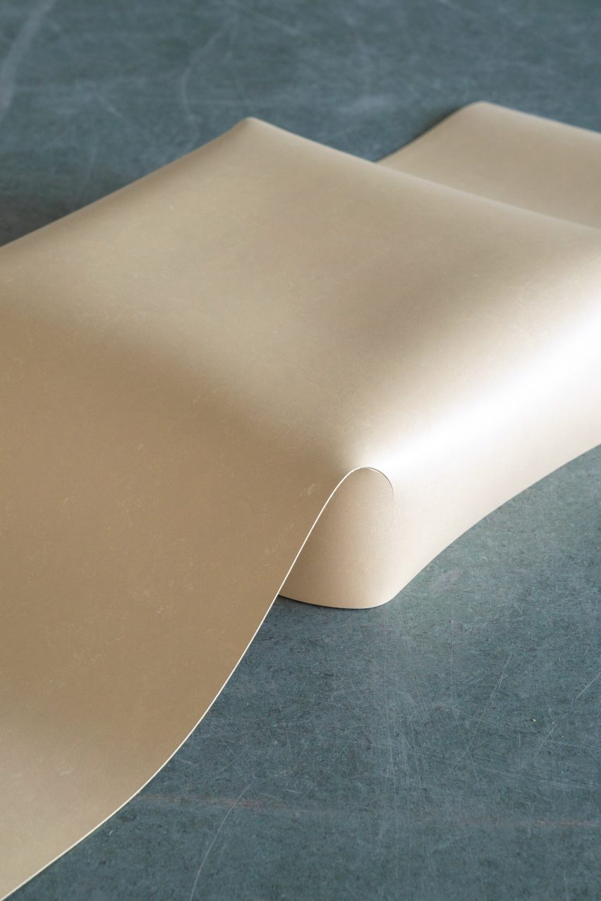 Linoleum furniture collection by Lina Chi