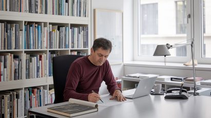 Interior image of a workspace at Turkali Architekten, Prof. Zvonko Turkali